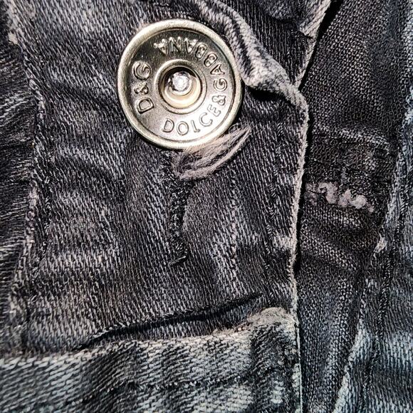 DOLCE & GABBANA EUC UNISEX BLACK DENIM JEANS - Picture 13 of 15